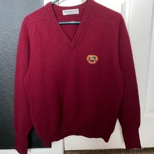 Vintage Burberry’s maroon sweater